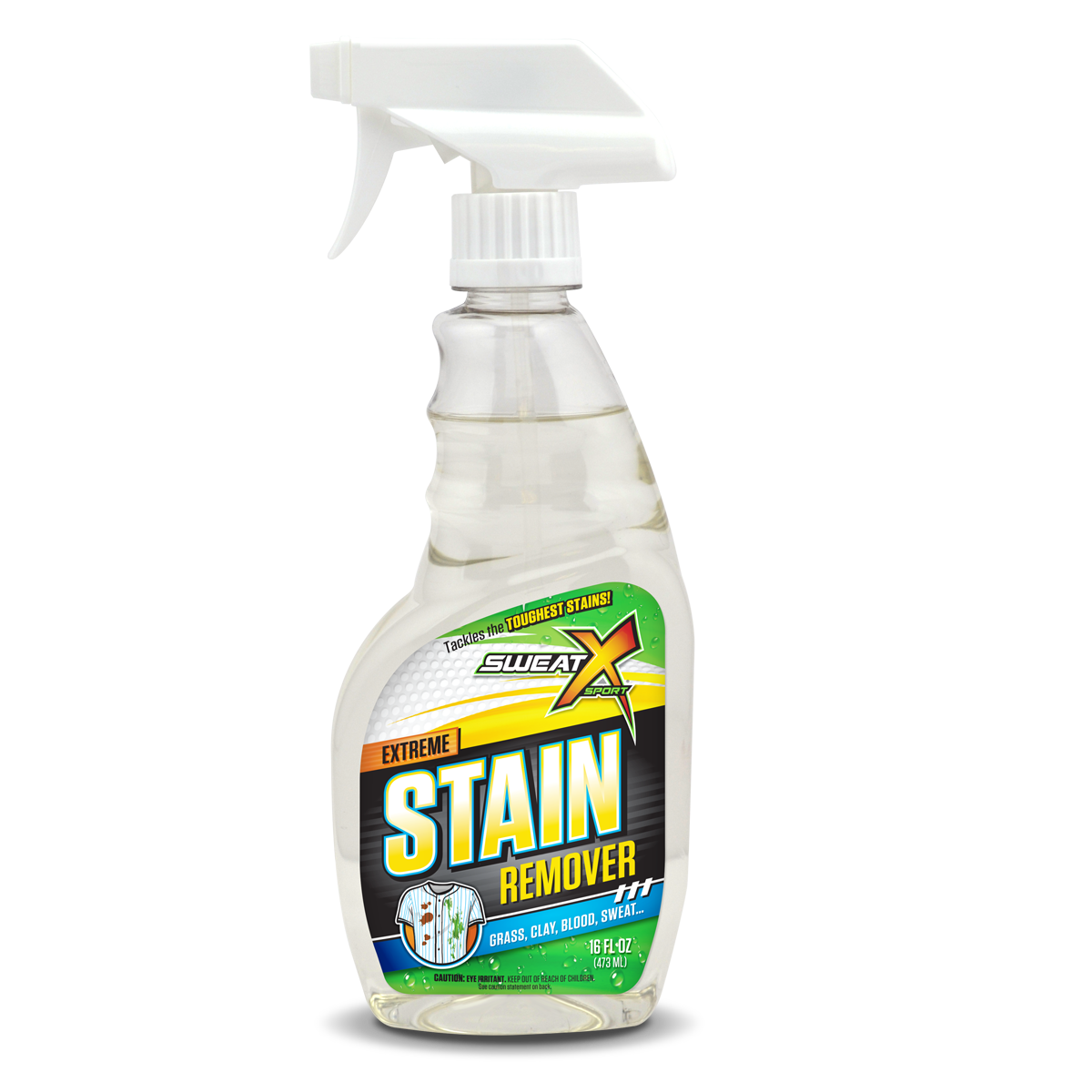 Tackle The Toughest Stains, Sweat X Extreme Stain Remover Spray 16 oz