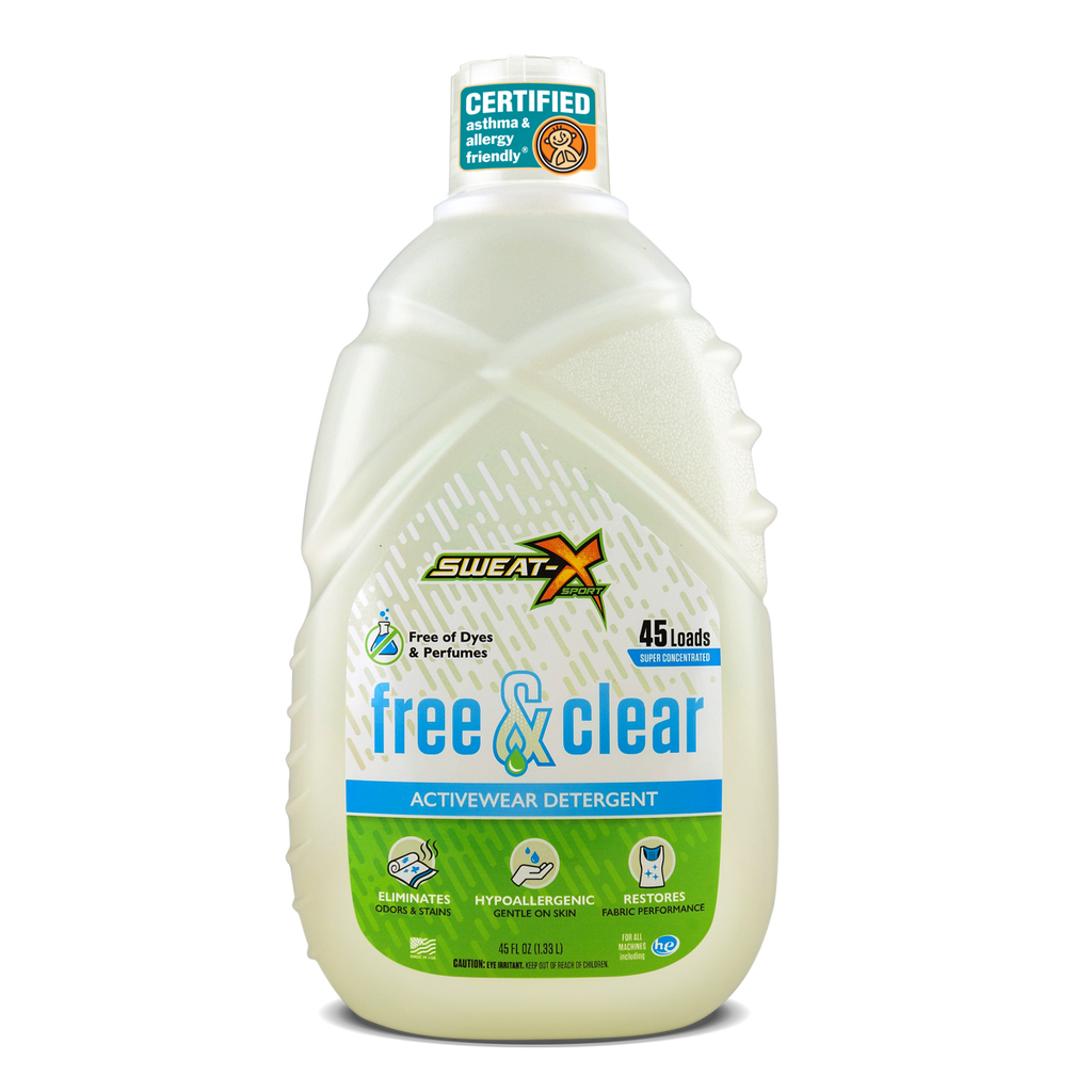 Sweat X Sport Free and Clear Laundry Detergent - 45 oz