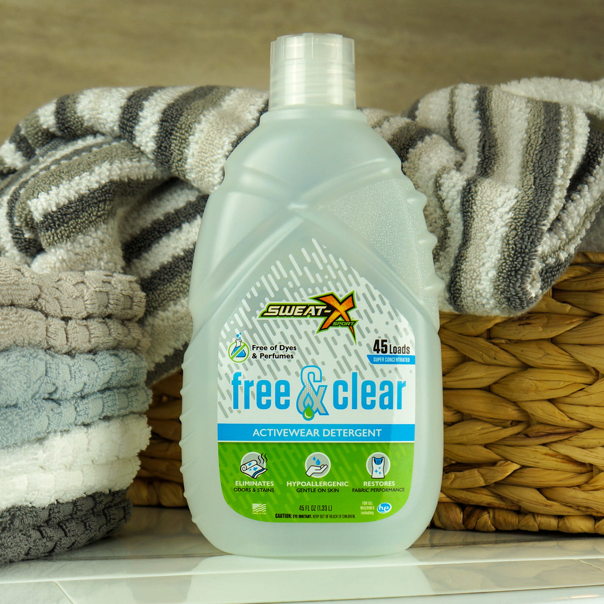 Clear shop laundry detergent